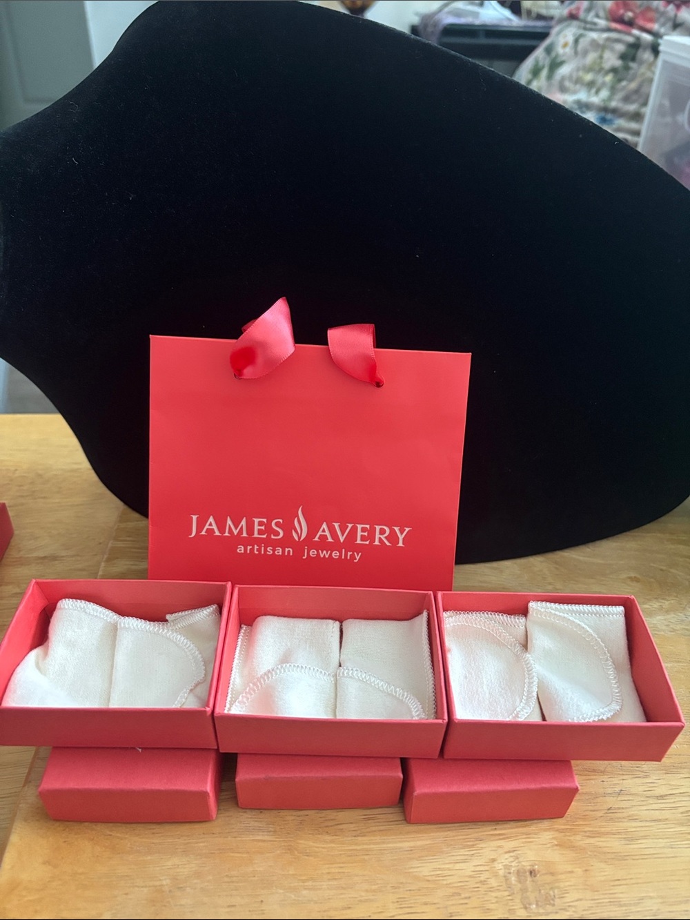 James Avery Jewelry Gift Bag and Boxes Set